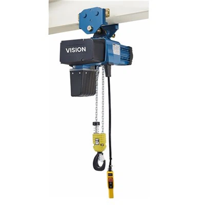 Pengangkat Rantaian Jenis Eropah Dengan Troli Manual